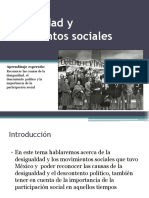 Desigualdad y Movimientos Sociales