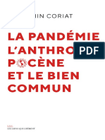 La Pandémie - Lanthropocène - Et Le Bien Commun - Benjamin Coriat - Z Lib - Org