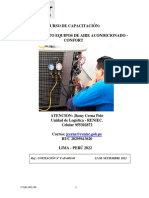 001-48 Cotización de curso de capacitación MANTENIMIENTO EQUIPOS DE AIRE ACONDICIONADOS - CONFORT  RENIEC V1