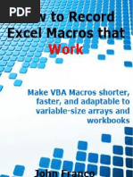 Record Excel Macros That Work