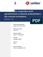 T8 - Cuadro Comparativo Sector Agroalimentario e Industrial, Productividad y Alto Consumo en Honduras - DiegoFlores