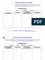 Formato Plan de Áula