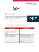 Tipos de Prueba