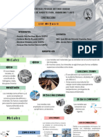 Los Metales Más Empleados en Construcción Son El Hierro y El Aluminio.