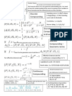 (Formula Sheet) EMEM 533