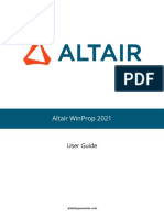 Altair WinProp User Guide