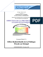 Etude Effet Redistributif de La Politique Fiscale Au Senegal Finale