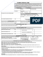 Payment Approval Form