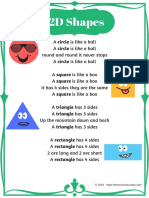 2D Shapes Poem