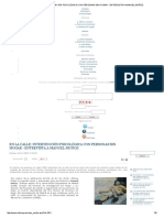 Copia de en La Calle - Intervención Psicológica Con Personas Sin Hogar - Entrevista A Manuel Muñoz