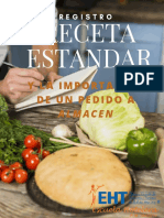 Manual de Estudio - Recetario y Hoja de Pedido