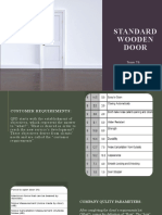 QFD - Standard Wooden Door