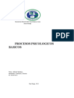 Procesos Psicologicos Basicos: Tutor: Alfredo Sabatino Estudiante: Canelones, Génesis CI: 30.837.651