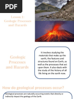 Geologic Hazards