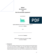 NDA and-NON-CIRCUMVENTION Mutual HMAG