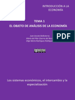 Tema1 - Presentacion - Sistemas Económicos
