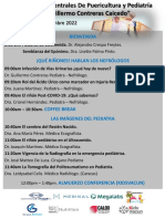 Programa XXI Jornadas Centrales SVPP