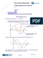 Diff. Trig Functions