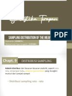 Distribusi Sampling Rata - Rata