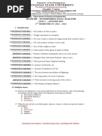 Math 403 Quiz 1 - Answer Key v1.0