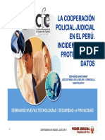 Eduardo Gago LA COOPERACION JUDICIAL POLICIAL EN EL PERU