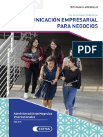 Comunicación Empresarial para Negocios