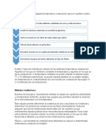 Determinación de Un Diagrama Temperatura Composición para Un Equilibrio Solido