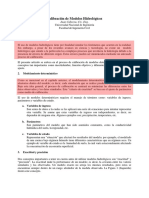 Calibración de Modelos Hidrológicos