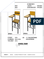 School Chair: Option 1 Option 2