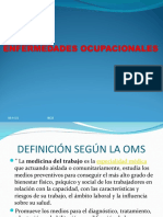 Enfermedades Ocupacionales