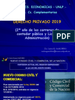Clase 1 - Reforma Del Codigo Civil y Comercial