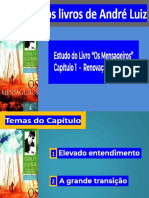 1 ROTEIRO  CAPÍTULO 1 DOS ESTUDOS DO LIVRO OS MENSAGEIROS  CAPÍTULO 1 - RENOVAÇÃO.pptx