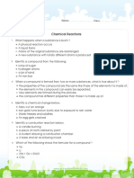 Chemical Reactions Min