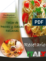 Recetario de Cocina Italiana (Curso) Vertical