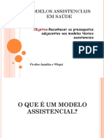 Modelos assistenciais em saúde