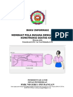 BUKU PANDUAN MEMBUAT POLA BUSANA