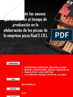 Presentacións Trabajo Pizza Raul