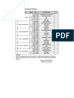 Jadwal Pas 2022A1