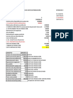 Estado de Costo de Producción