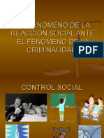 1 La Reacción Social