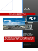 Memoria Descriptiva General