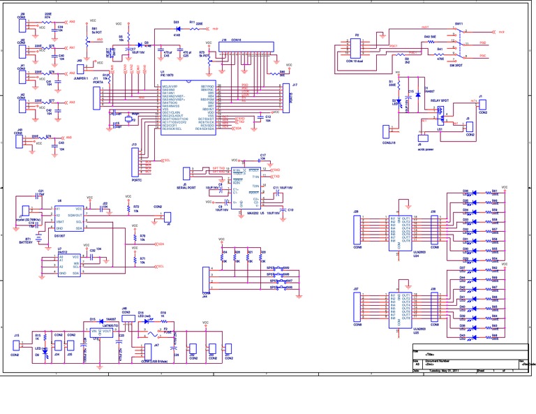 USB Keyboard Circuit Schematic | PDF | Home & Garden | Technology ...