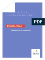Rapport Abstention