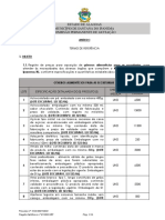 Registro de preços para aquisição de gêneros alimentícios para as secretarias de Santana do Ipanema