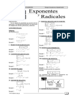 Capitulo 1-2-3-4 - Exponentes y Radicales - Ecuaciones Exponenciales - Expresiones Algebraicas - Polinomi