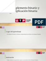 S11s1 Complemento Binario y Multiplicación Binaria