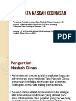 Tata Naskah Kedinasan - Materi