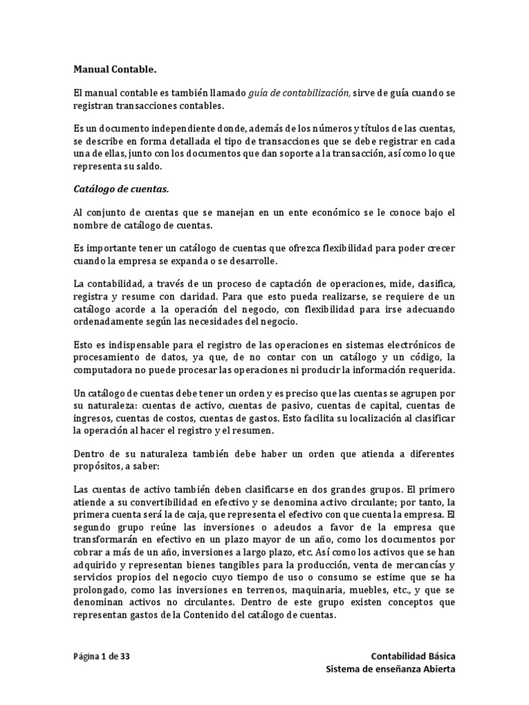 Apuntes Contabilidad Basica Pdf Contabilidad Estado De Resultados