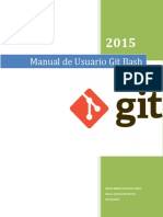 Manual de Usuario Git Bash