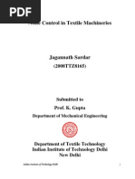 Noise Control in Textile Machineries